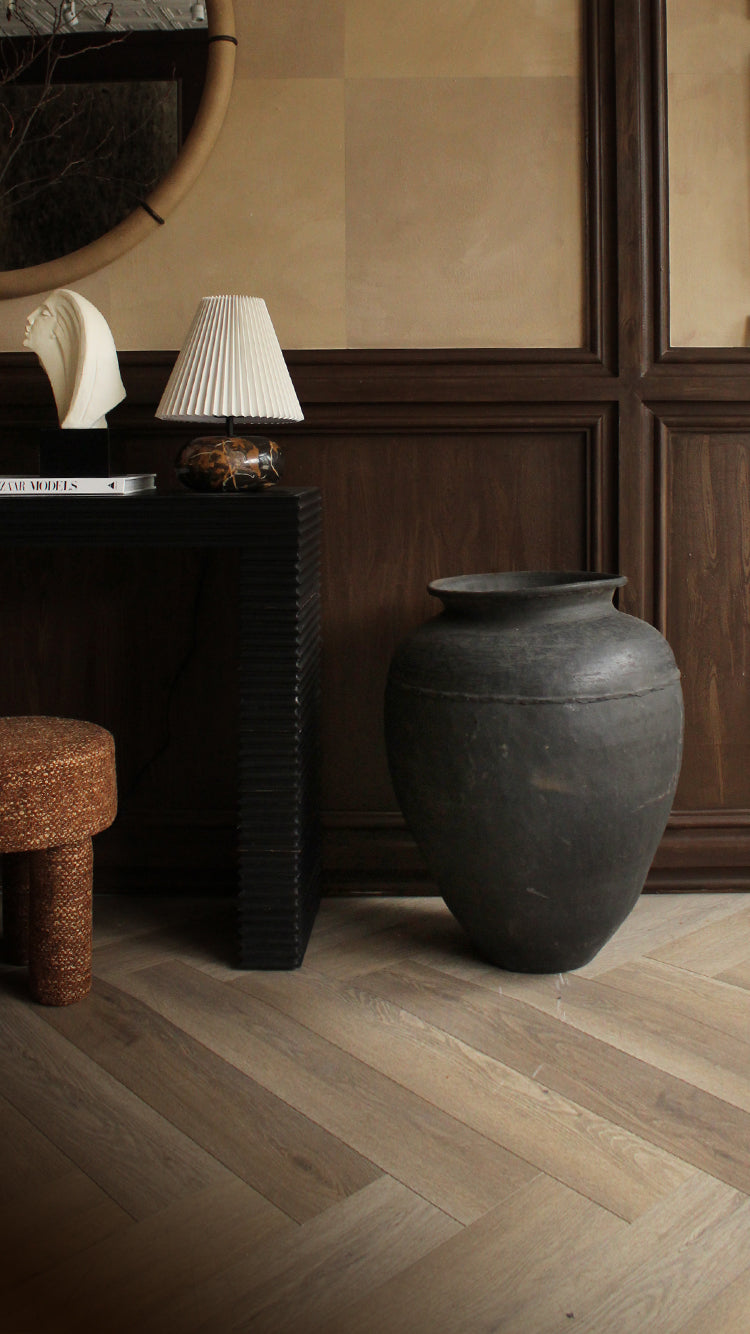 Antique Clay Floor Pot