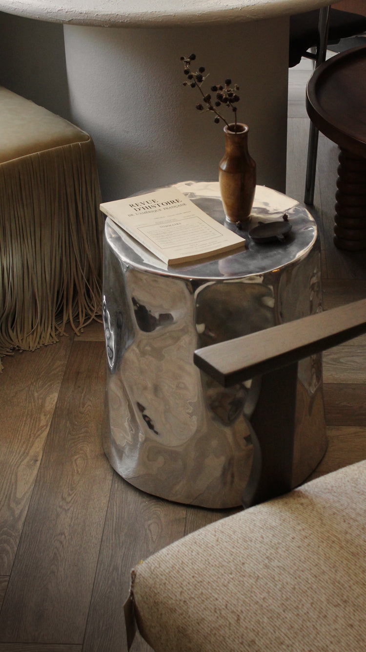 Maravilha Chrome Side Table
