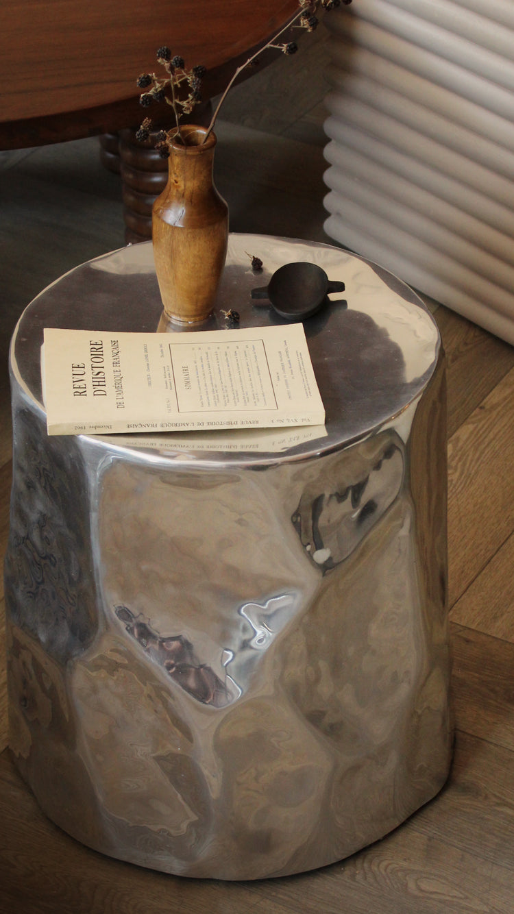 Maravilha Chrome Side Table