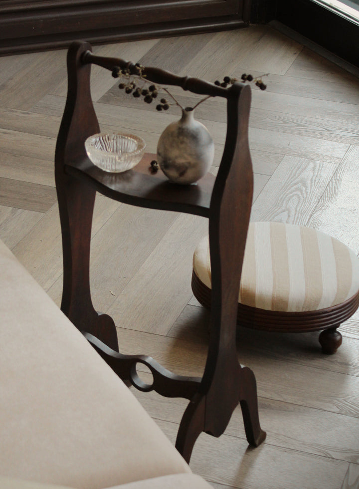 Vintage Smoking Stand Accent Table