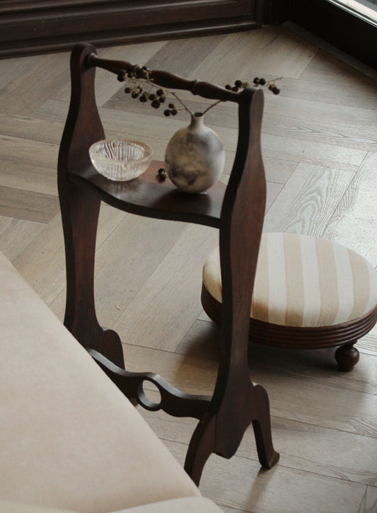 Vintage Smoking Stand Accent Table