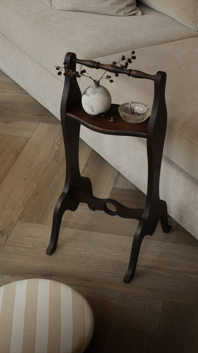 Vintage Smoking Stand Accent Table