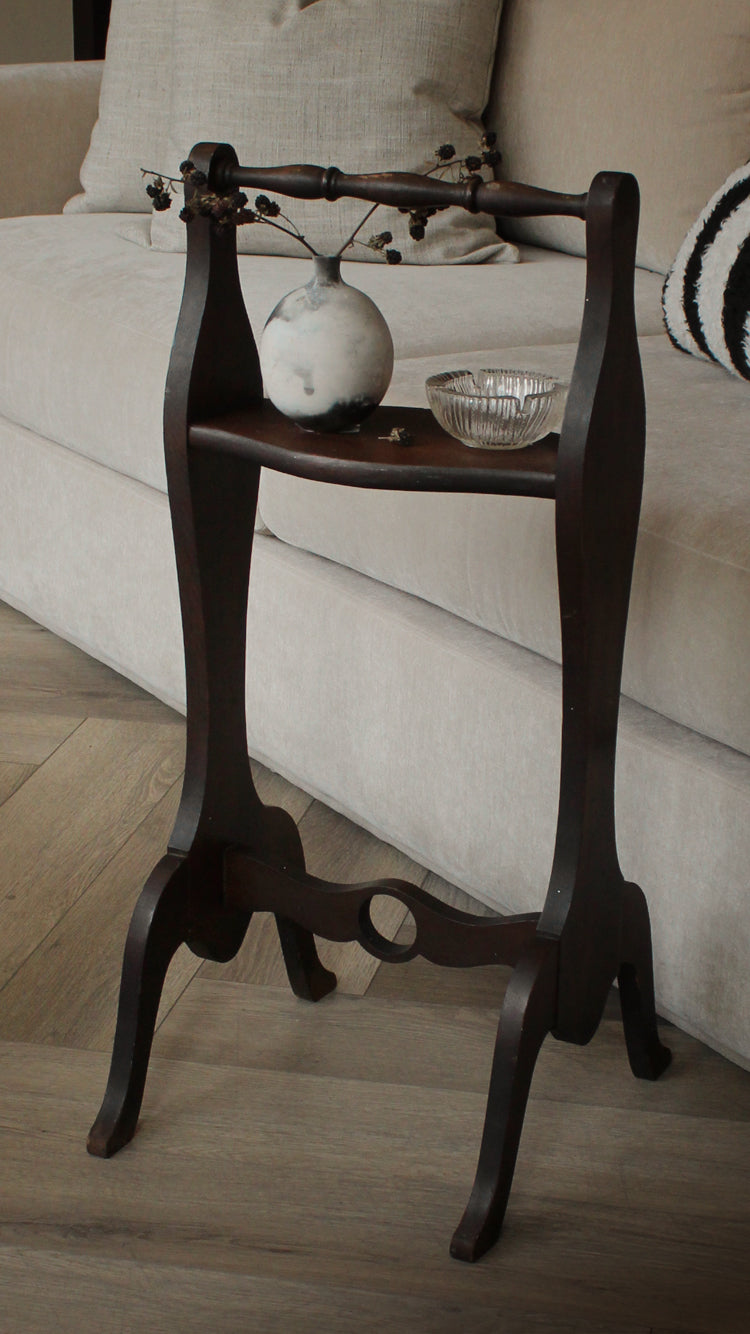 Vintage Smoking Stand Accent Table