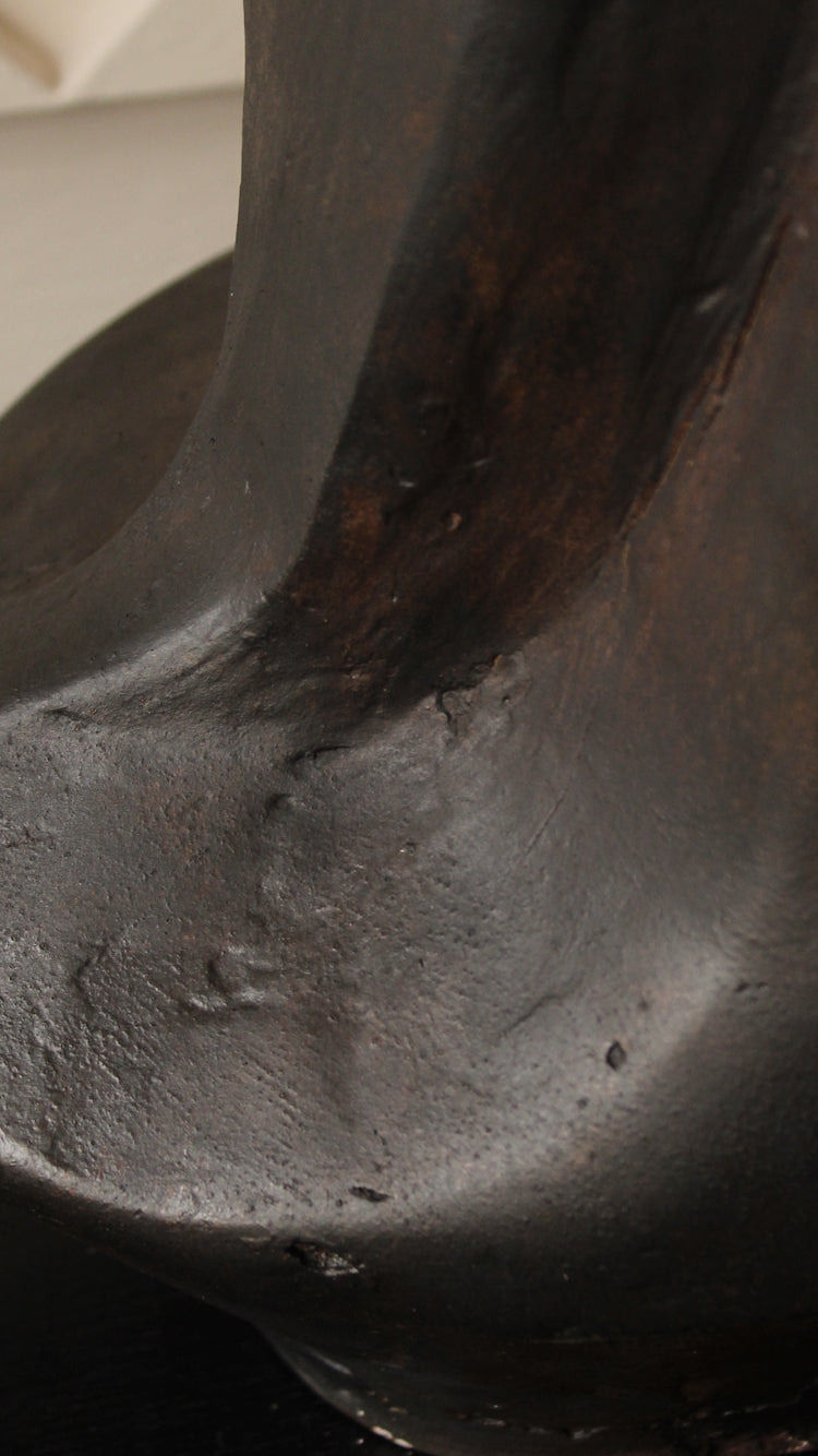 Vintage Abstract Plaster Sculpture