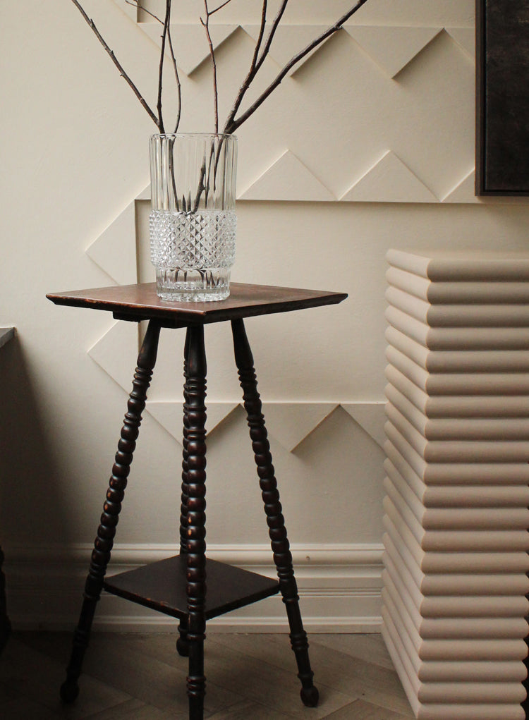 Vintage Bobbin Leg Pedestal Stand