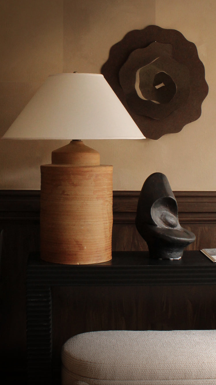 Large Vintage Studio Pottery Table Lamp