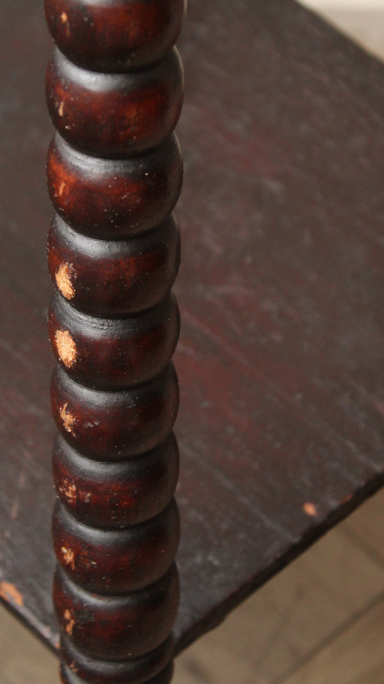 Vintage Bobbin Leg Pedestal Stand