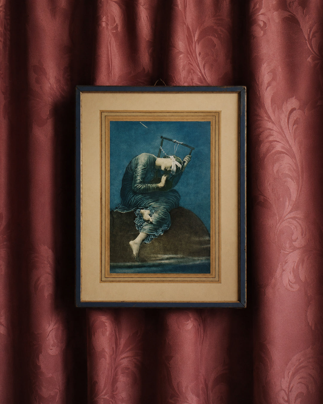 Vintage Framed George Frederic Watts Print