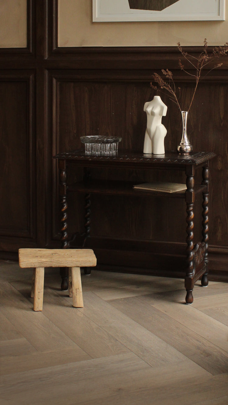 Vintage English Barley Twist Table