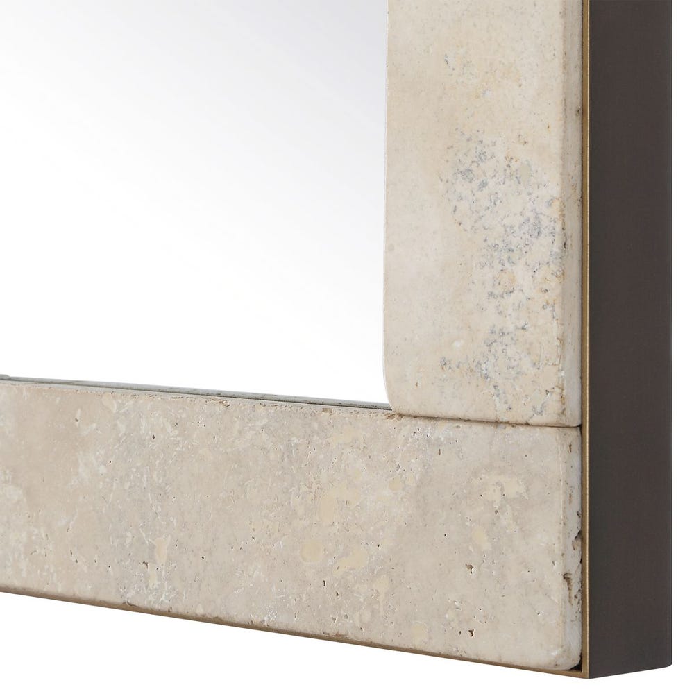 Areias Travertine Mirror