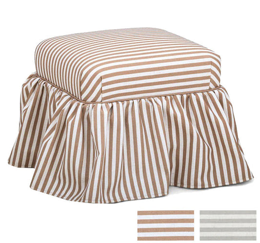 Estival Skirted Ottoman