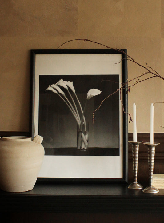Vintage 'Arums' Framed Print by Pierre Michaud