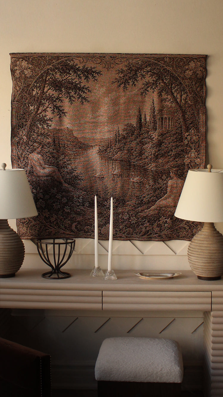 'Baigneurs Dans le Jardin' Tapestry