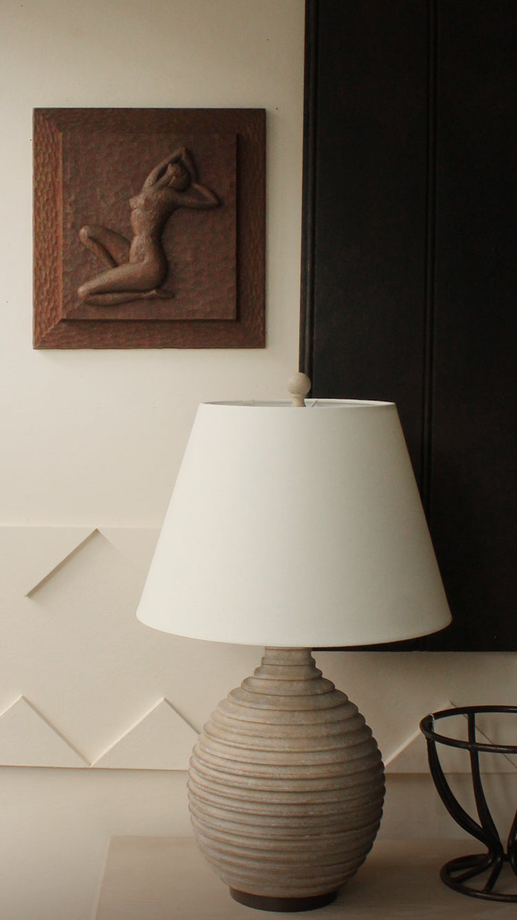 Vintage Carved Wooden Nude Wall Hanging