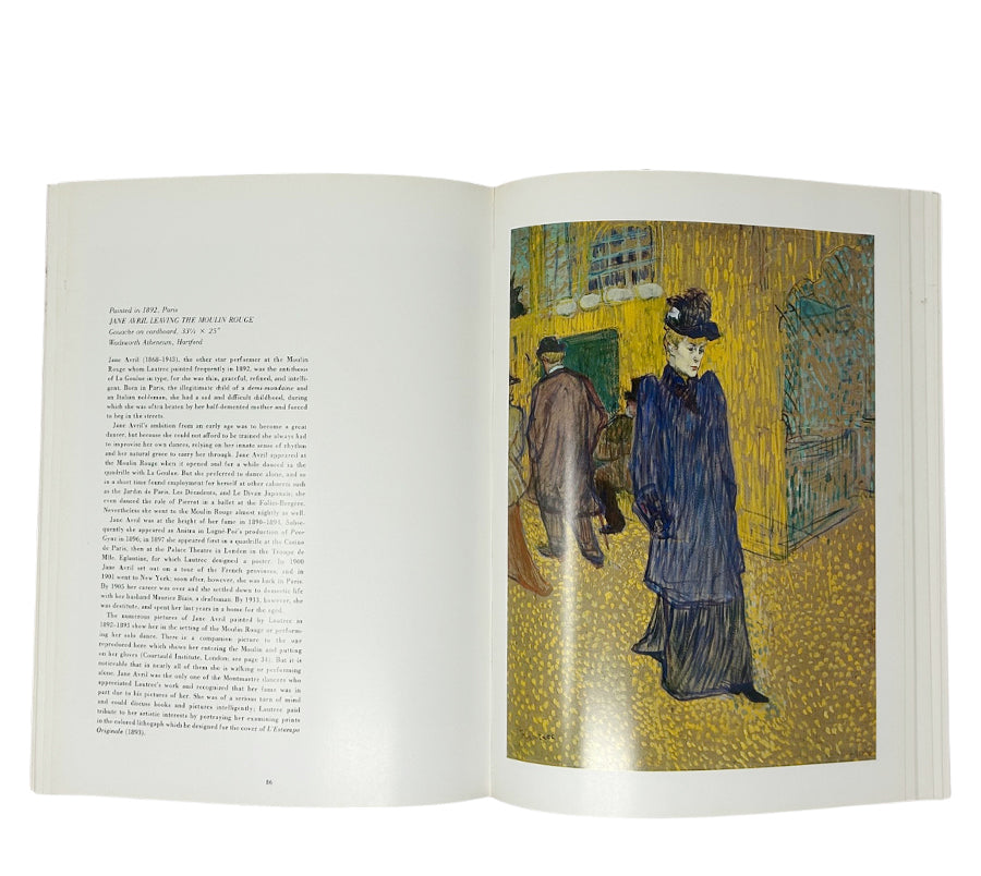 Toulouse-Lautrec 1982 Hardcover