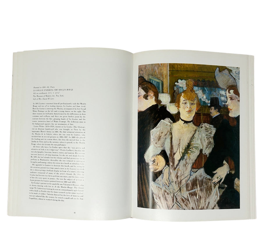Toulouse-Lautrec 1982 Hardcover