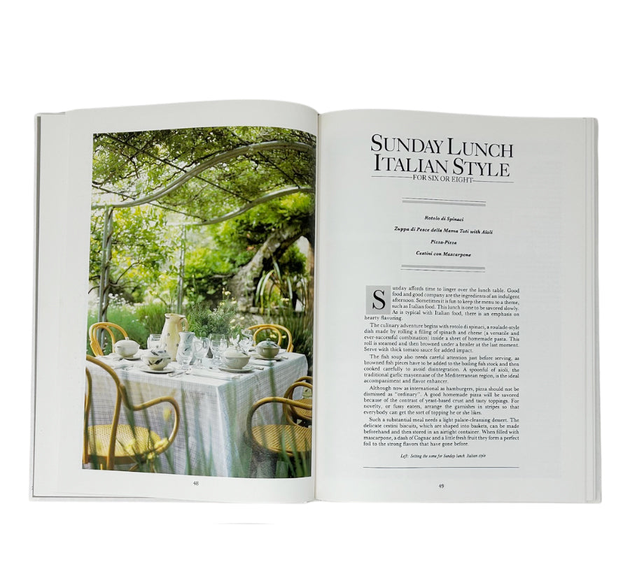 Vogue Entertaining 1988 Hardcover