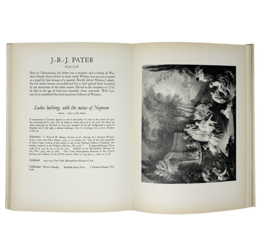 French XVIII th Century Paintings 1948 Hardcover