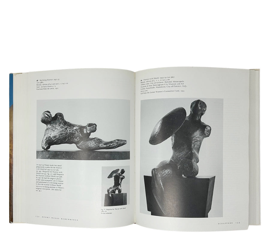 Henry Moore Remembered 1987 Hardcover