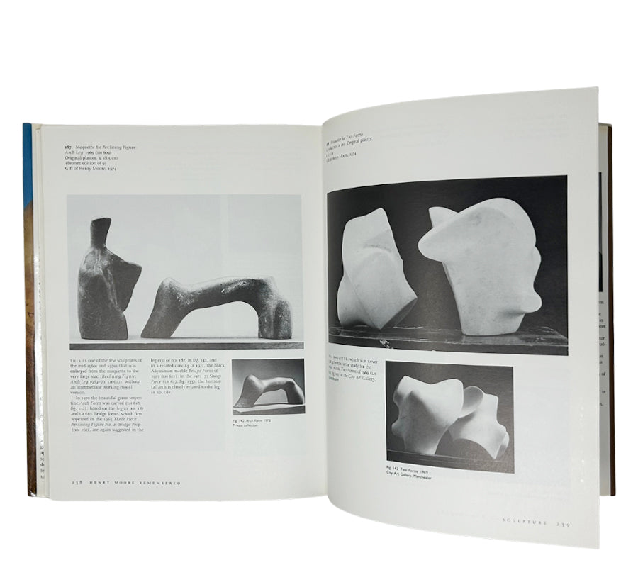 Henry Moore Remembered 1987 Hardcover