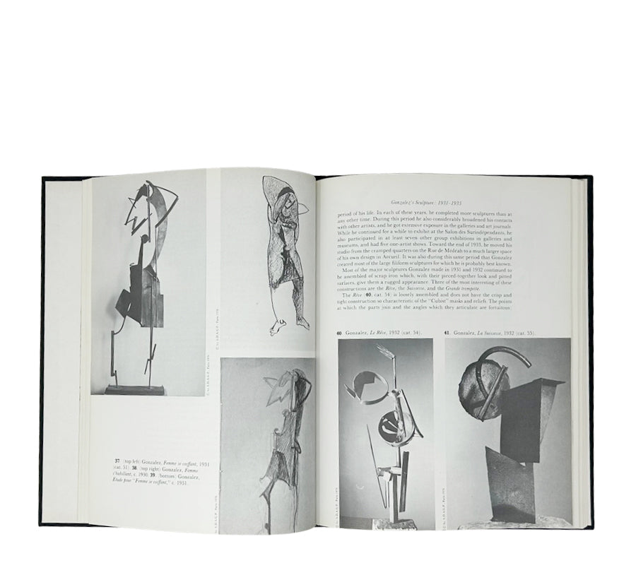 Julio Gonzales Sculpture in Iron 1978 Hardcover