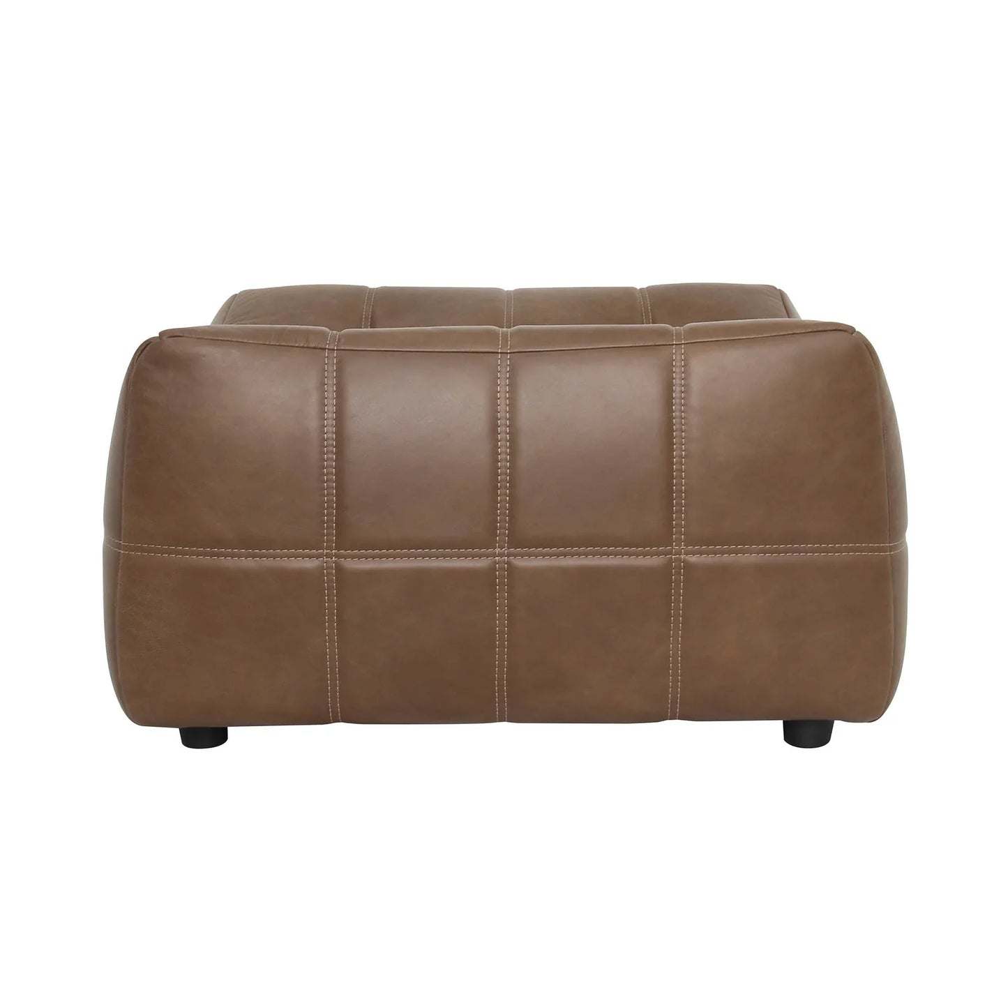 Pinavi Leather Ottoman