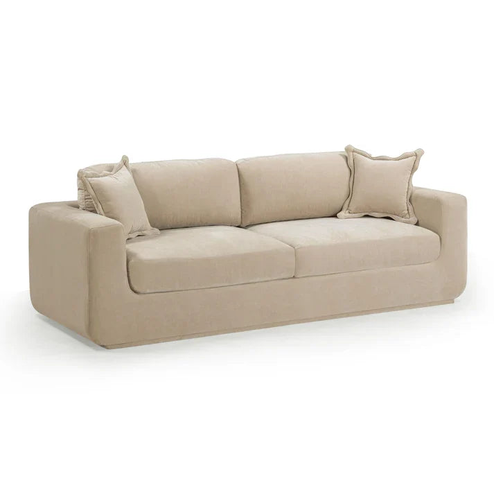Mirriane Washed Velvet Sofa