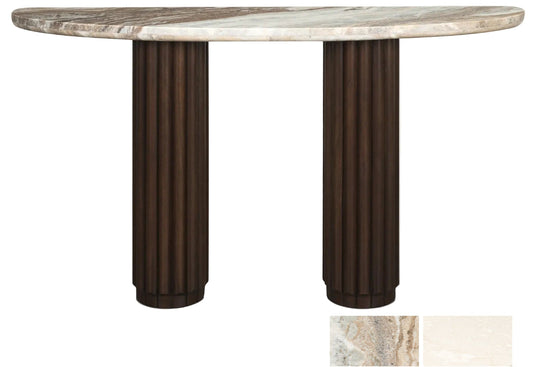Ollita Demi Lune Console Table
