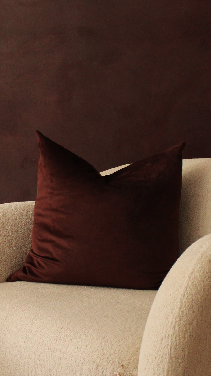 Brunello Velvet Pillow Cover