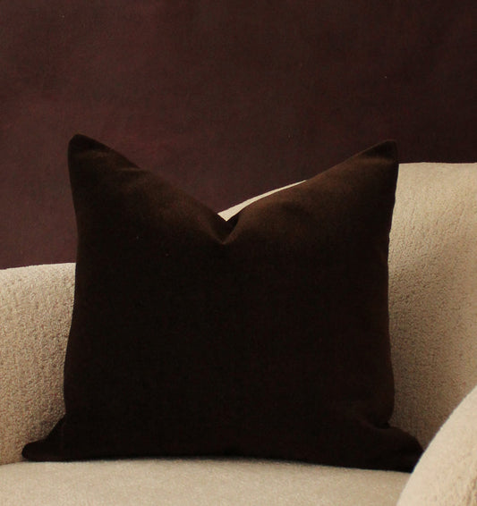 Moreno Faux Mohair Pillow Cover