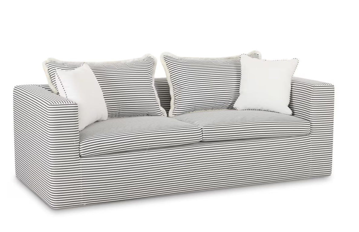 Brambois Striped Outdoor Sofa