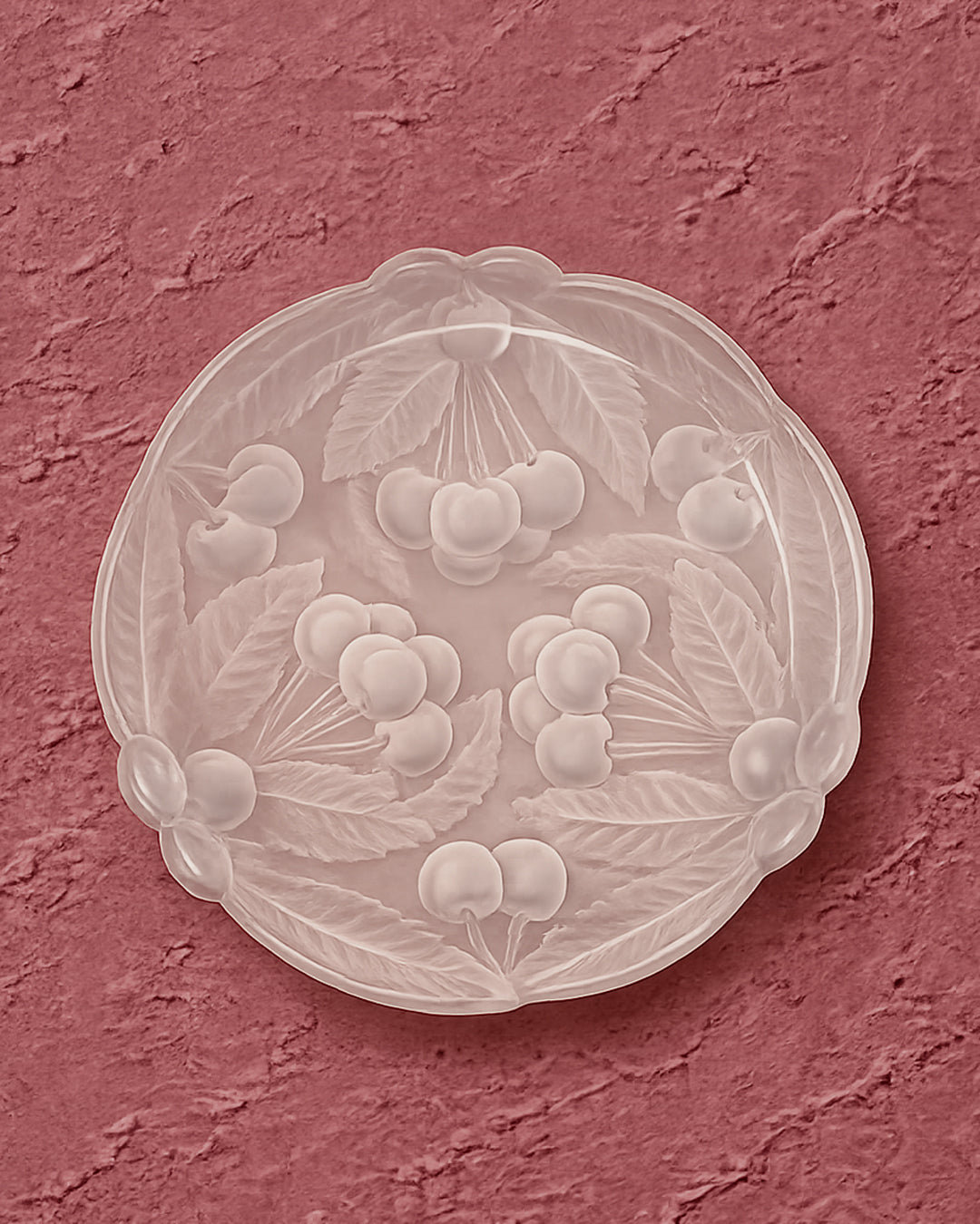 Vintage Mikasa “Bountiful” Frosted Glass Plates