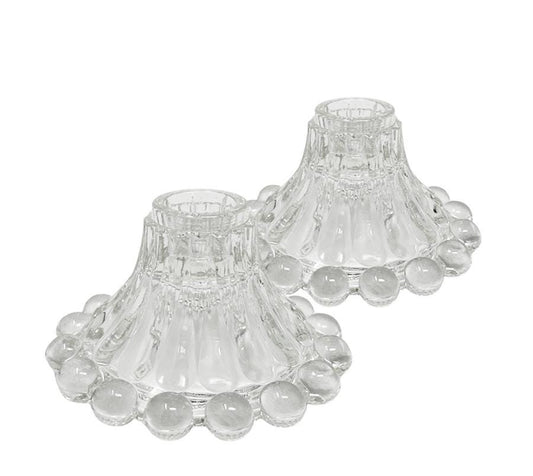 Vintage Spherical Base Candle Holders