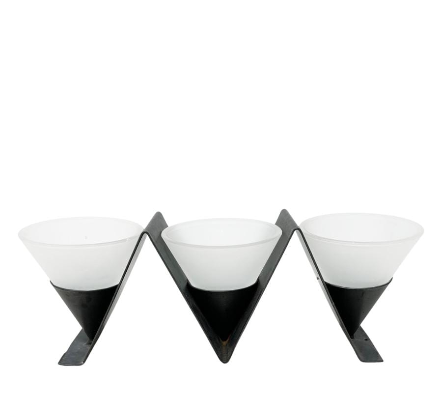 Vintage Post Modern Cone Candle Holder
