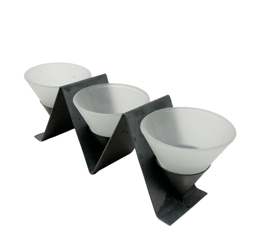 Vintage Post Modern Cone Candle Holder