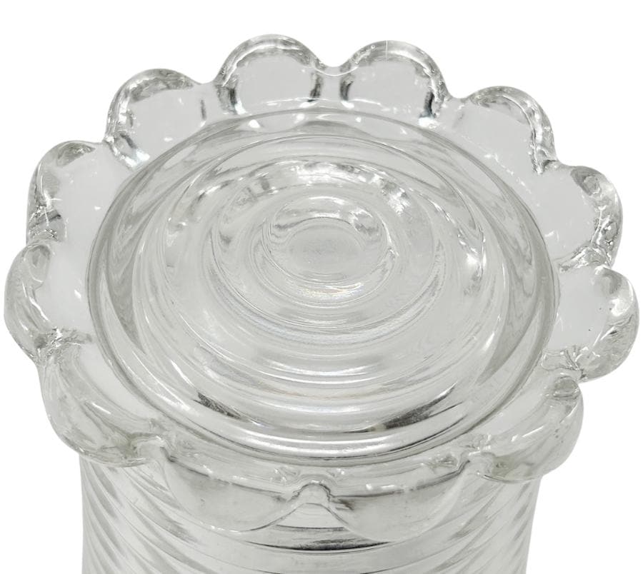 Vintage Anchor Hocking ‘Manhattan’ Glass Vase