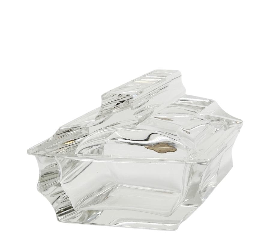 Vintage Hand Cut Crystal Box