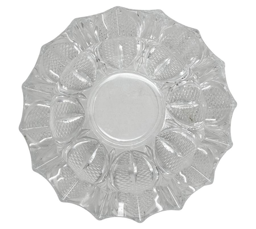 Vintage Art Glass Catchall Dish