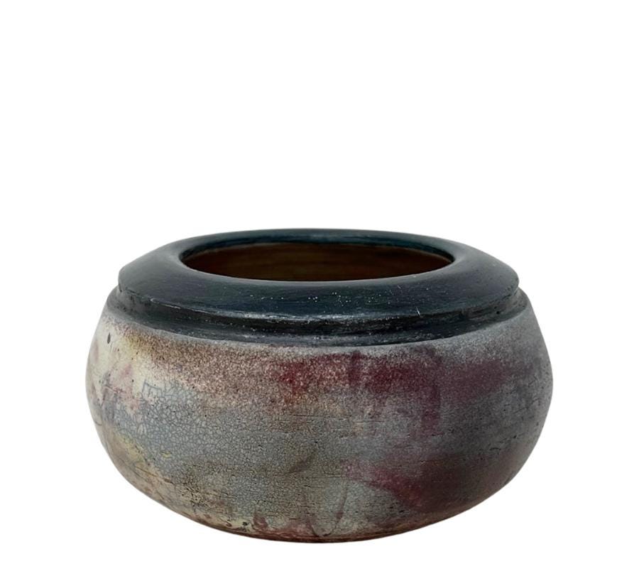 Vintage Raku Pot