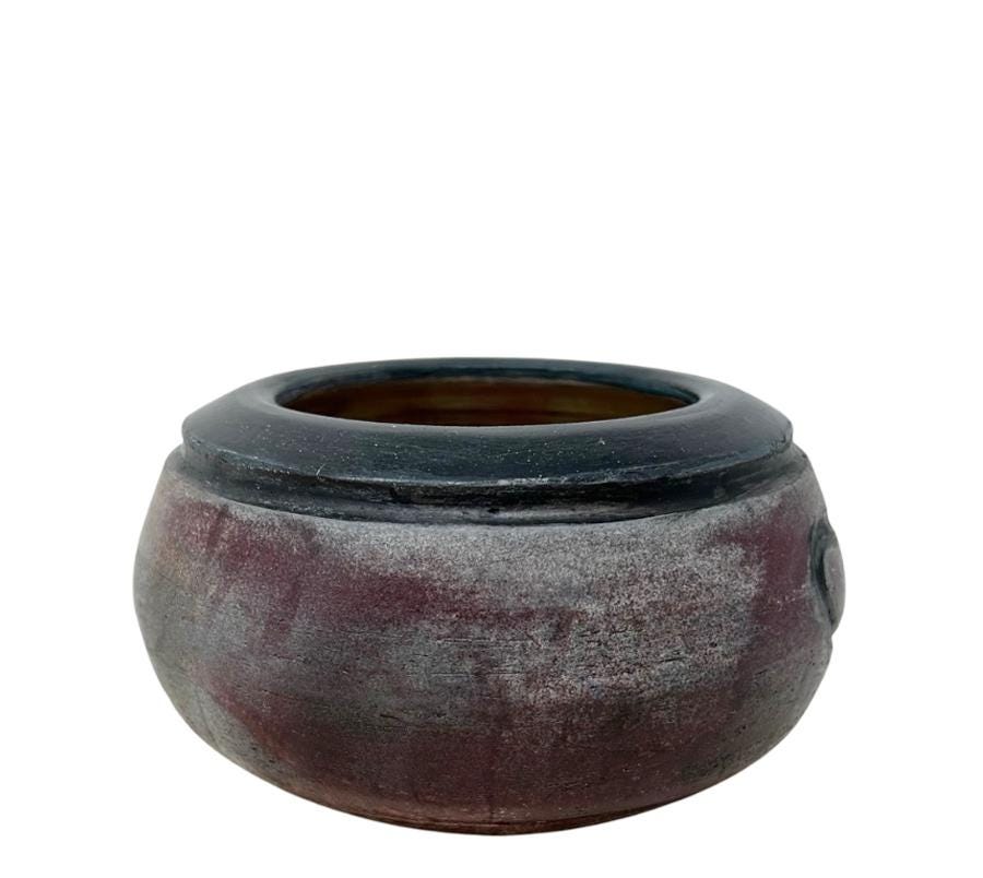 Vintage Raku Pot