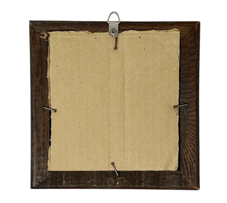Framed Antique Tile