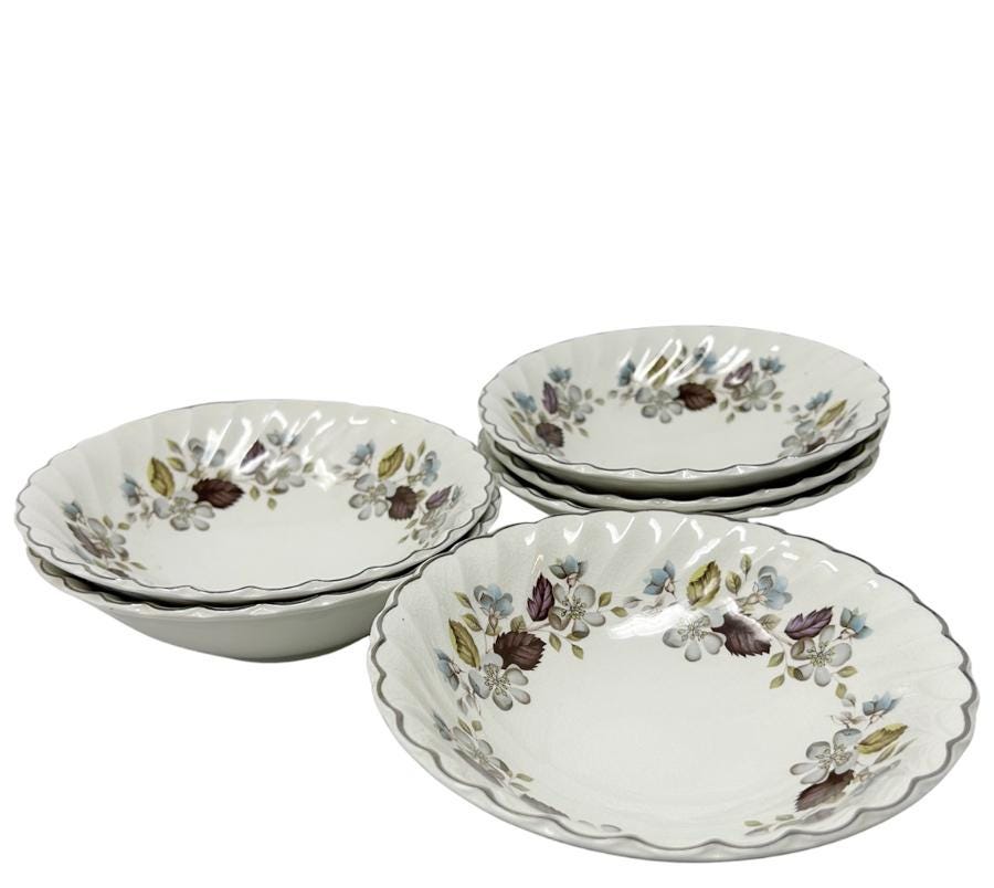 Myott “Melinda” Staffordshire England Ceramic Bowls