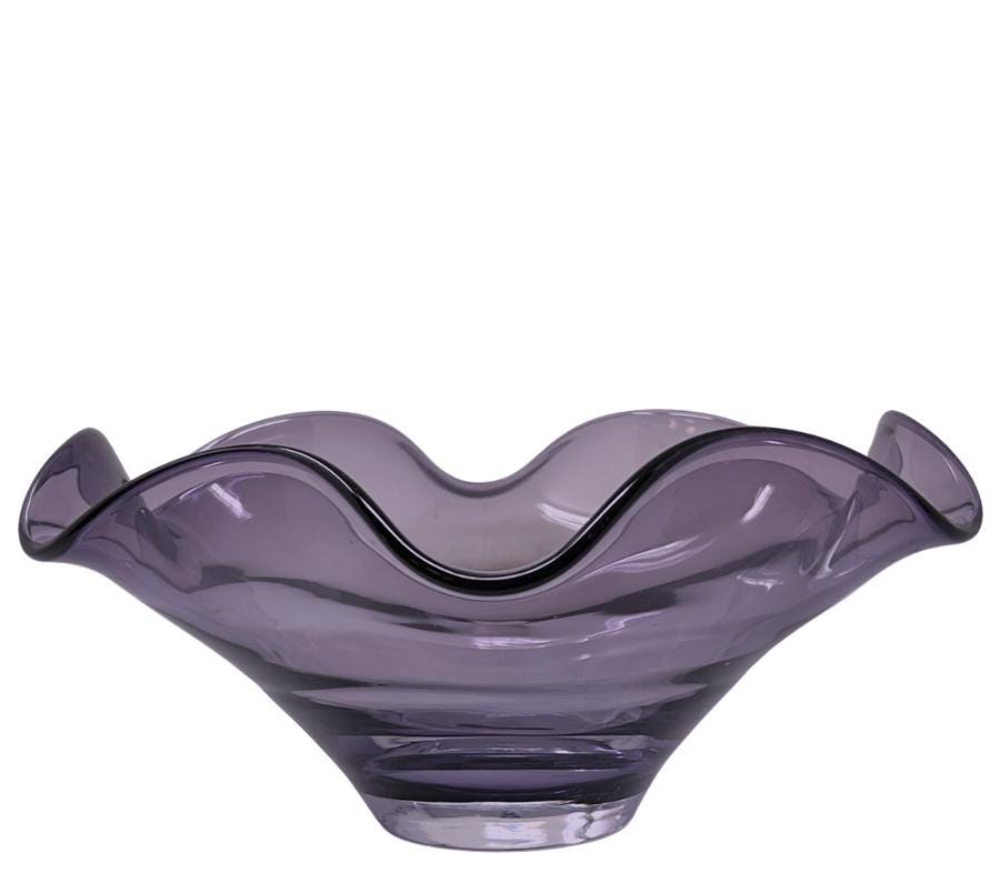 Vintage Lenox Hand Blown Crystal Bowl