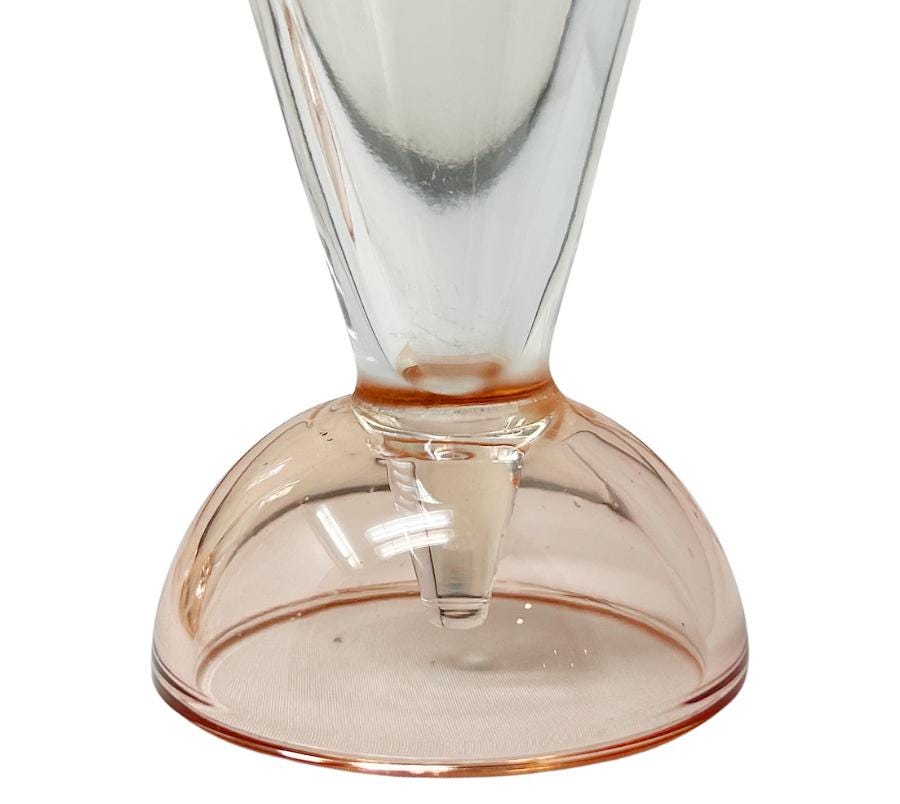 Set of 4 Vintage Luigi Bormiolo Tintoretto Crystal Glasses