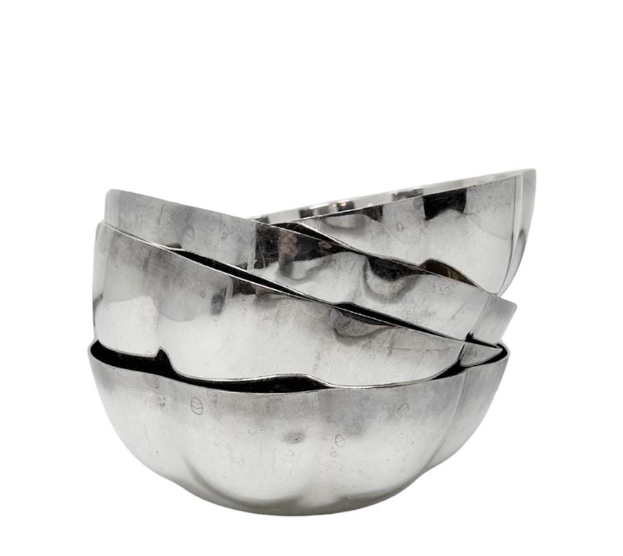 Set of 4 Vintage Silver Plated Bowls