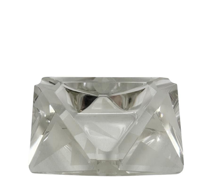 Vintage Crystal Catchall Dish