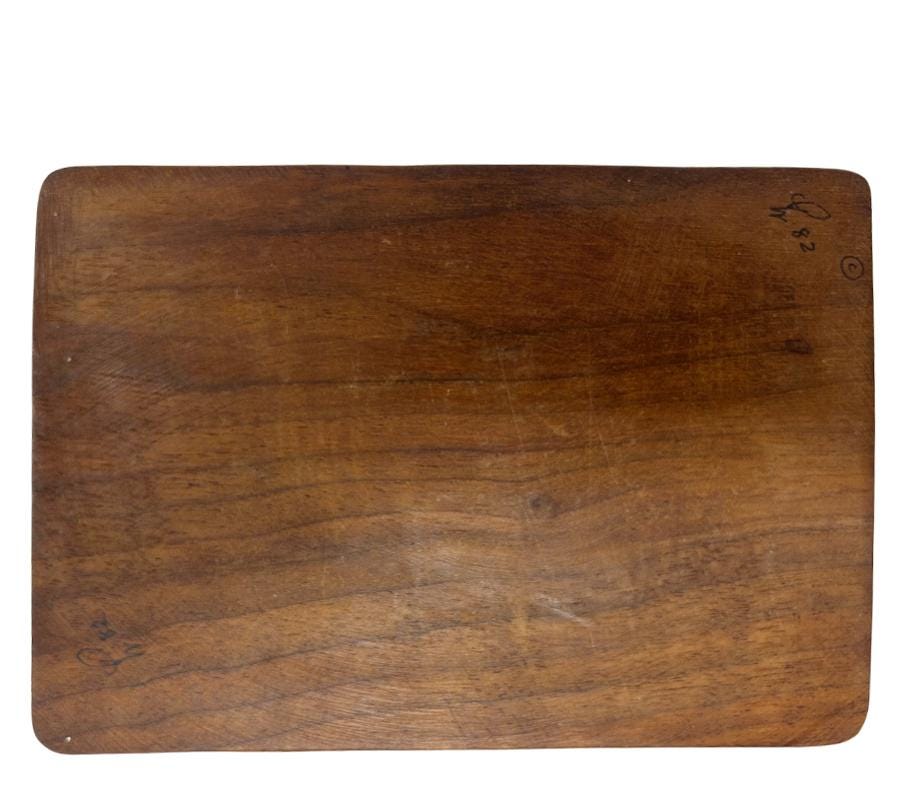 1982 Lidded Wooden Box