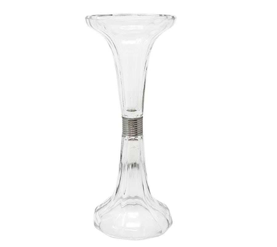 Vintage Hour Glass Vase