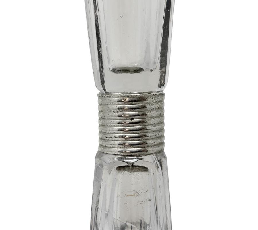Vintage Hour Glass Vase