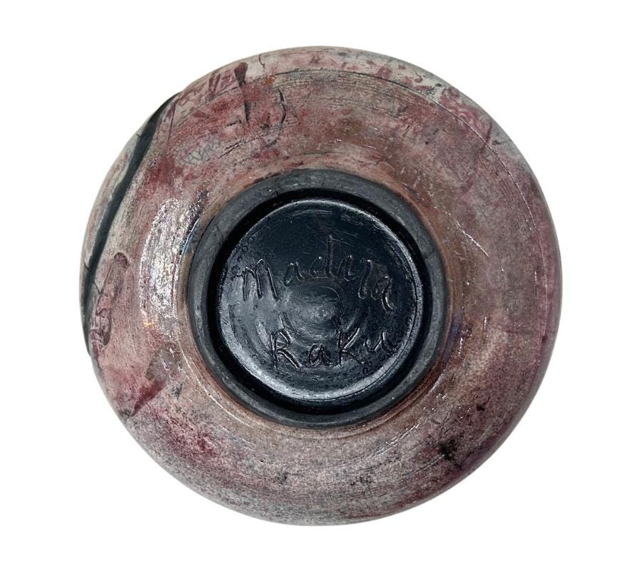 Vintage Raku Pot